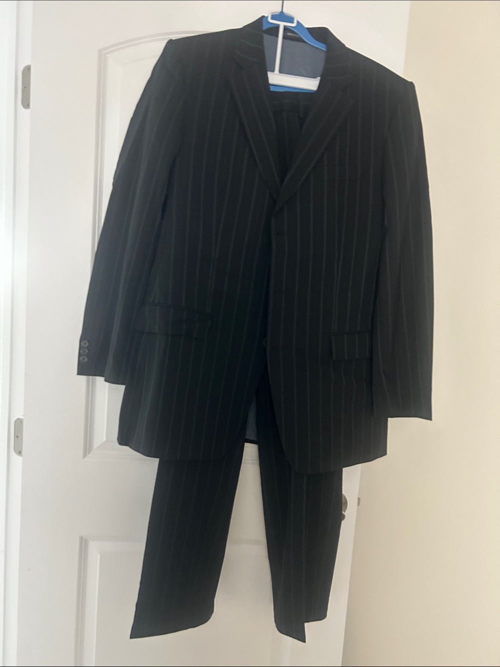 Hugo Boss Black Pinstripe Suit - Blazer & Trousers